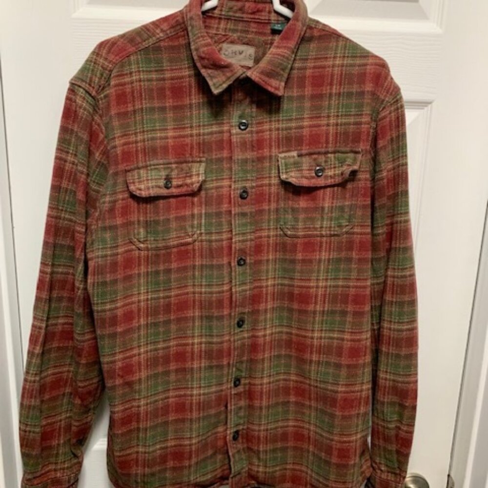 Orvis Classic Collection Heavyweight Flannel Shirt/ Jacket Mens
